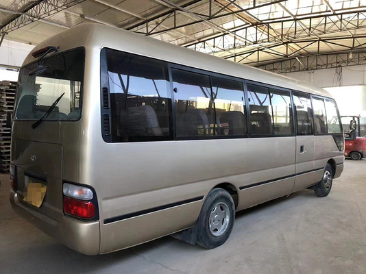 30 Sitze benutzter Toyota-Küstenmotorschiff-Bus Hiace-Bus mit Dieselmotor
