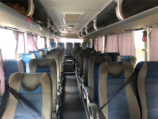 Euro 3 Passagier verwendetes Yutong transportiert zweite Handzug Emission Rhd Lhd 39 Sitze