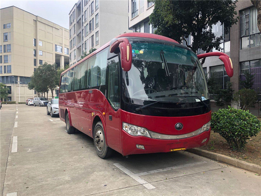 Euro 3 Passagier verwendetes Yutong transportiert zweite Handzug Emission Rhd Lhd 39 Sitze