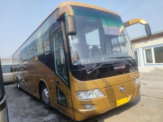 Benutzte der Luxus- Bus-mittlere Tür-53 Dichtungs-Fenster Weichai-Maschine Sitz-an zweiter Stelle Hand-Foton-Bus-BJ6120