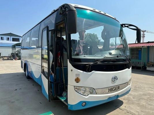 Benutzte Sitzschaltgetriebe-2. Hand höheres KLQ6796 der Durchfahrt-Bus Yuchai-Maschinen-Airbag-Suspendierungs-33 mit A/C