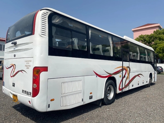Benutzter Bus und Trainer Luggage Compartment 2 Türen 53 Sitze, die Fenster mit A/C linker Hand-Antriebs-höherem Bus KLQ6129 versiegeln