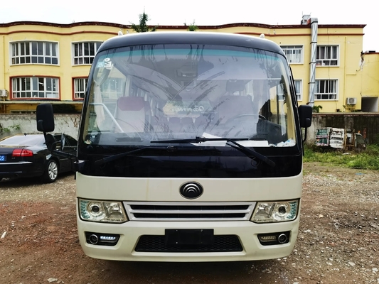 Benutzter 16 Sitzer-Kleinbus-2016-jähriger Front Engines 19 Hand-Yutong-Bus ZK6729D Sitz-des gleitenden Fenster-LHD/RHD 2.