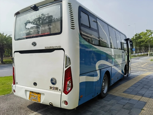 Benutzter Zylinder-externer Schwingtür Kinglong-Bus XMQ675 Diesel- Bus-2016-jähriger 28 Sitz-Yuchai-Maschinen-4