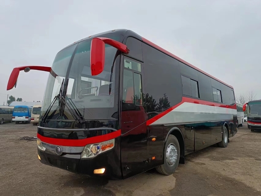 12 Meter lang 55 Sitzplätze Gebrauchtbus Yutong ZK 6127 Zwei Windschirme LHD / RHD