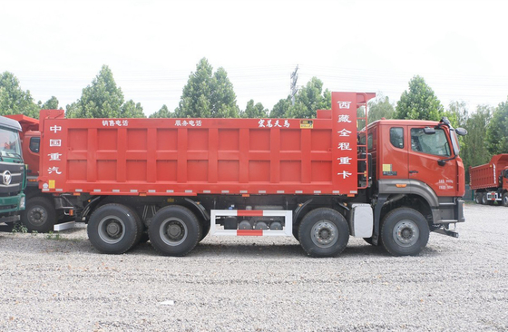 Sino Truck 60t Dumper Power Dieselmotor 440 PS Hohan Tipper 8×4 Bergbau Transport