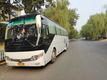 Weiße Farbe verwendete Sitz- 2013-jähriger Diesel-Yutong-Bus-gute Zustand Yutong-Bus-47